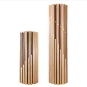 Cylindrical sound diffusers