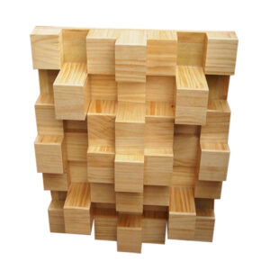 3D skyline sound diffuser