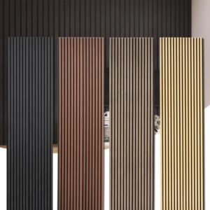 oak slat wall panel